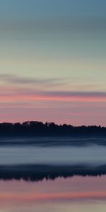 Water,Rivers,Twilight,Dusk,Landscape,Nature,Fog