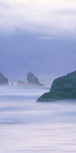 Naturaleza,Agua,Las Rocas,Rocas,Niebla,Secreto,Misterio