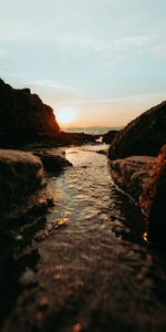 Roches,Nature,Eau,Coucher De Soleil,Les Rochers,Mer