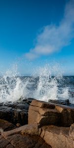 Water,Rocks,Surf,Nature,Waves,Spray