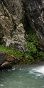 Water,Rocks,Waterfall,Nature