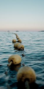 Water,Sea,Horizon,Miscellanea,Buoys,Miscellaneous