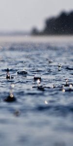 Water,Sea,Macro,Smooth,Humid,Drops,Surface,Wet