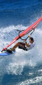 Agua,Windsurf,Deportes,Mar,Hombres