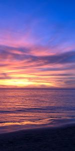 Water,Sky,Coast,Sunset,Nature