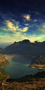 Naturaleza,Agua,Cielo,Montañas,Pinturas,Océano,Altura,Oceano,Tierra,Isla