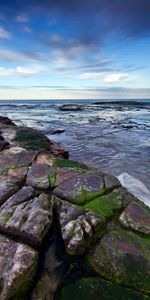 Water,Sky,Rocks,Horizon,Nature,Sea