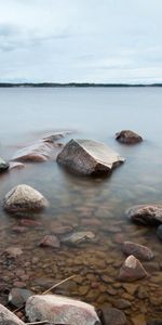 Water,Stones,Cool,Mainly Cloudy,Overcast,Coolness,Evaporation,Nature,Landscape