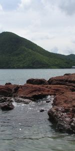 Water,Stones,Mountains,Sea,Landscape