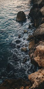 Water,Stones,Rocks,Coast,Nature,Sea