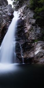 Water,Stones,Rocks,Waterfall,Flow,Stream,Nature