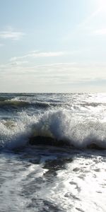 Water,Sun,Landscape,Sea,Waves