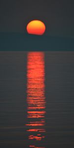 Water,Sunset,Sun,Reflection,Dark