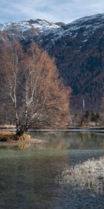 Naturaleza,Agua,Árboles,Montaña,Lago