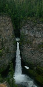 Se Rompre,Précipice,Nature,Eau,Cascade,Arbres