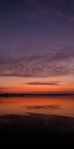 Eau,Crépuscule,Lac,Sombre,Paysage