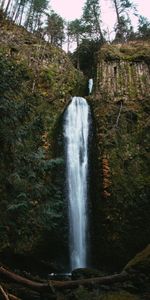 Water,Waterfall,Break,Precipice,Flow,Stream,Nature