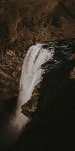 Waterfall,Break,Precipice,Flow,Nature,Iceland