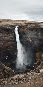 Waterfall,Break,Precipice,Stone,Landscape,Nature