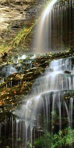 Waterfall,Nature,Autumn