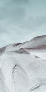 Wavy,Loose,Hill,Snowdrift,Hilly,Friable,Nature,Grey