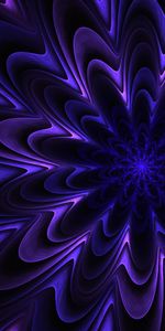 Wavy,Volumetric,Abstract,Violet,Volume,Purple,Patterns,Fractal