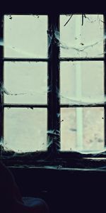 Web,Hopelessness,Despair,Miscellanea,Window,Loneliness,Lonely,Abandoned,Miscellaneous,Alone