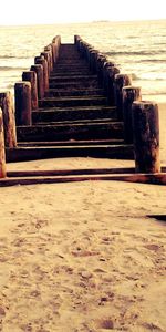 Wharf,Pillars,Posts,Berth,Nature,Sea,Sand,Beach