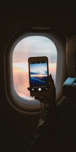 Window,View,Photo,Hand,Porthole,Telephone,Technologies,Technology