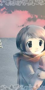 Hiver,Enfants,Anime