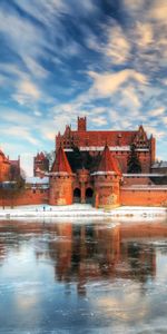 Winter,Landscape,Castles