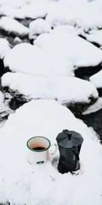 Neige,Thé,Théière,Bouilloire,Mug,Coupe,Hiver,Divers