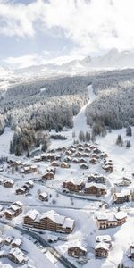 Winter,Mountains,Snow,Snow Covered,Snowbound,Nature,City