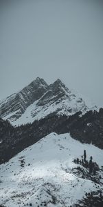 Winter,Mountains,Snow,Vertex,Tops,Nature,Landscape