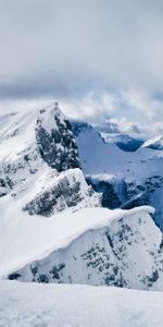 Retour Au Début,Sommet,Nature,Montagnes,Neige,Hiver,Paysage