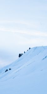 Winter,Nature,Mountain,Snow Covered,Snowbound,Slope,Landscape