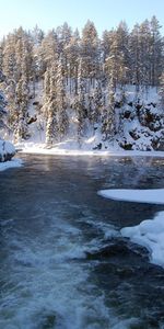 Paisaje,Invierno,Naturaleza,Ríos,Nieve