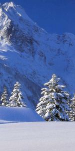 Winter,Nature,Snow,Landscape,Mountains