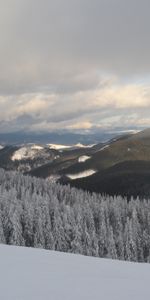 Nature,Neige,Montagnes,Hiver,Paysage