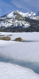 Winter,Nature,Snow,Mountains,Landscape