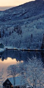 Winter,Rivers,Landscape