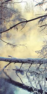 Winter,Rivers,Landscape