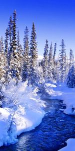 Rivières,Hiver,Paysage