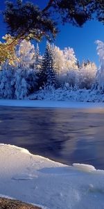 Hiver,Paysage,Rivières