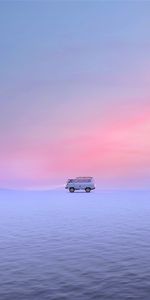 Winter,Snow,Car,Field,Van,Cars