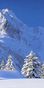 Winter,Snow,Landscape,Mountains