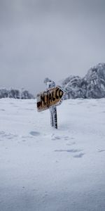 Winter,Snow,Pointer,Nature,Drifts