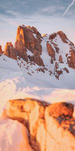 Invierno,Nieve,Roca,Montaña,Paisaje,Naturaleza