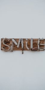 Wood,Creative,Wooden,Inscription,Words,Smile