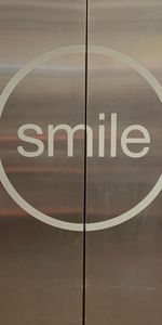 Words,Inscription,Doors,Door,Smile